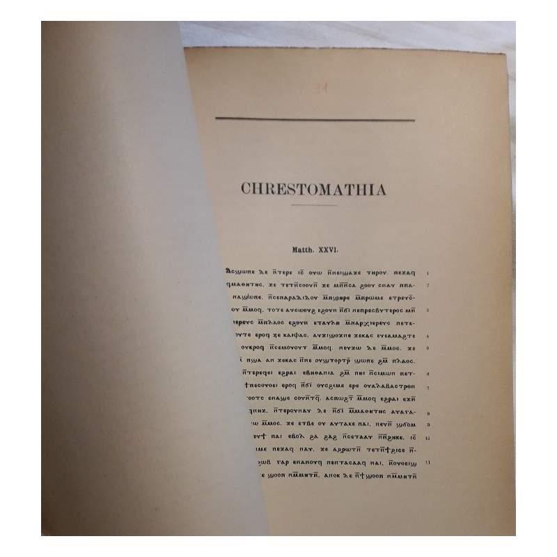 Elementa Linguae Copticae-brevi Chrestomathia Et Indice Vocabulorum Instructa