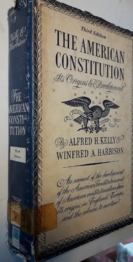 The American Constitution-it's Origin Add Developement - copertina