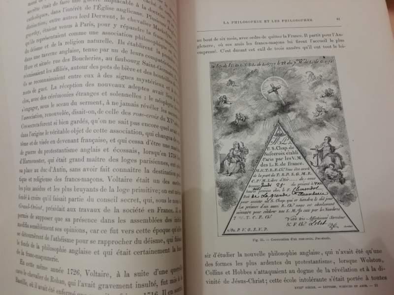 Xviii Siecle. Lettres Sciences Et Arts. France 1700 - 1789. 