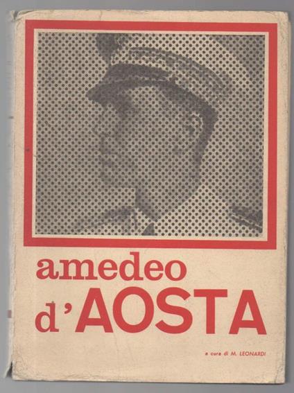 Amedeo D'aosta - copertina