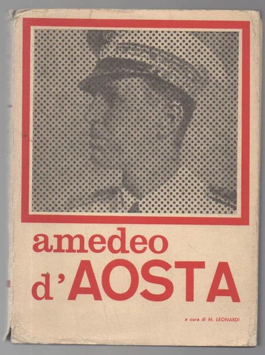 Amedeo D'aosta - copertina