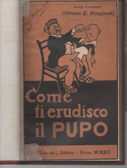 Come Ti Erudisco Il Pupo  - copertina