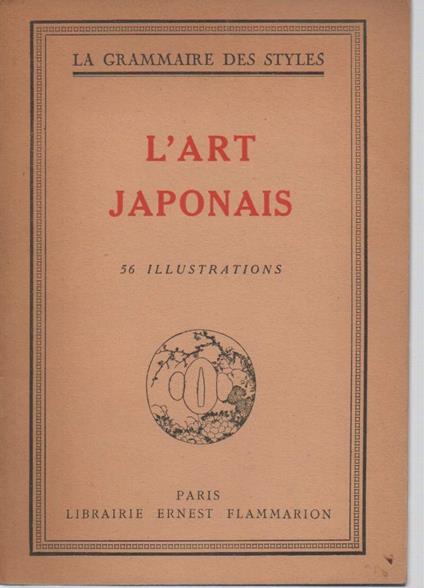 L' art Japonais  - copertina