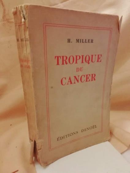 Tropique Du Cancer  - copertina