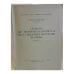 Catalogo Dei Manoscritti Orientali Della Biblioteca Nazionale di Torino-vol. I-