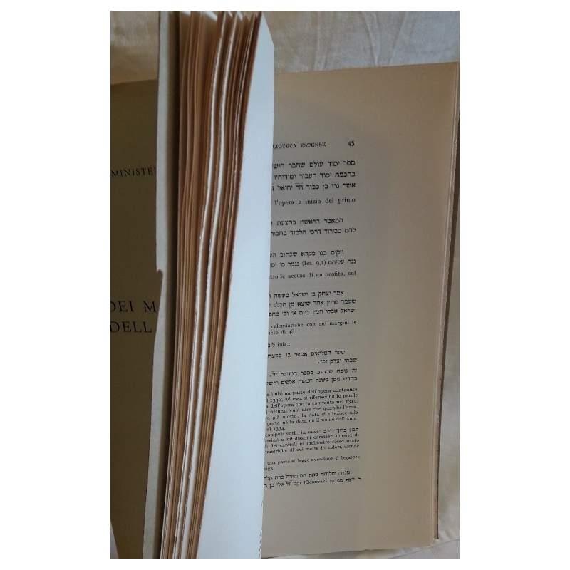 Catalogo Dei Manoscritti Orientali Della Biblioteca Estense