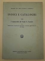 I Manoscritti Del Fondo S.Pantaleo- Xxi- 