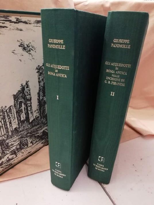 Gli Acquedotti di Roma Antica-2 Tomi- - copertina