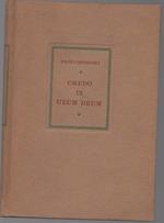 Credo in Unum Deum Poema 1¡ Dagli 
