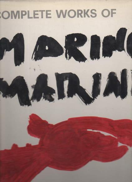 Marino Marini Complete Works  - copertina