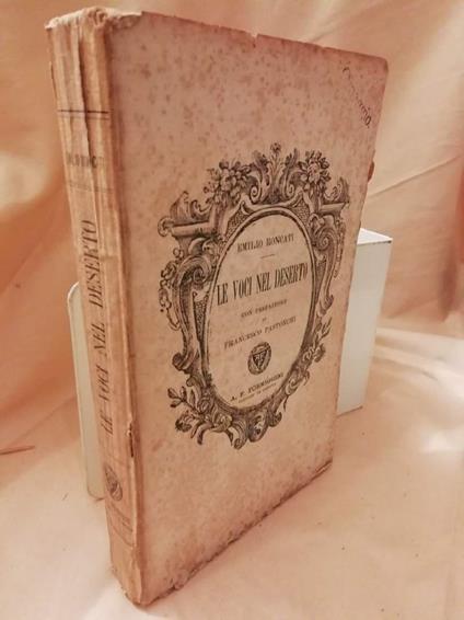 Le Voci Nel Deserto - copertina