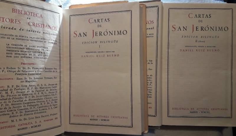 Cartas De San Jeronimo - Edicion Bilingue 2 Voll.