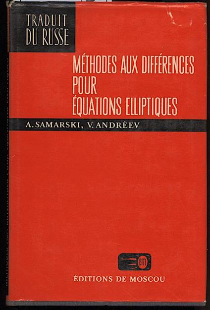 Methodes Aux Differences Pour Equations Elliptiques - copertina