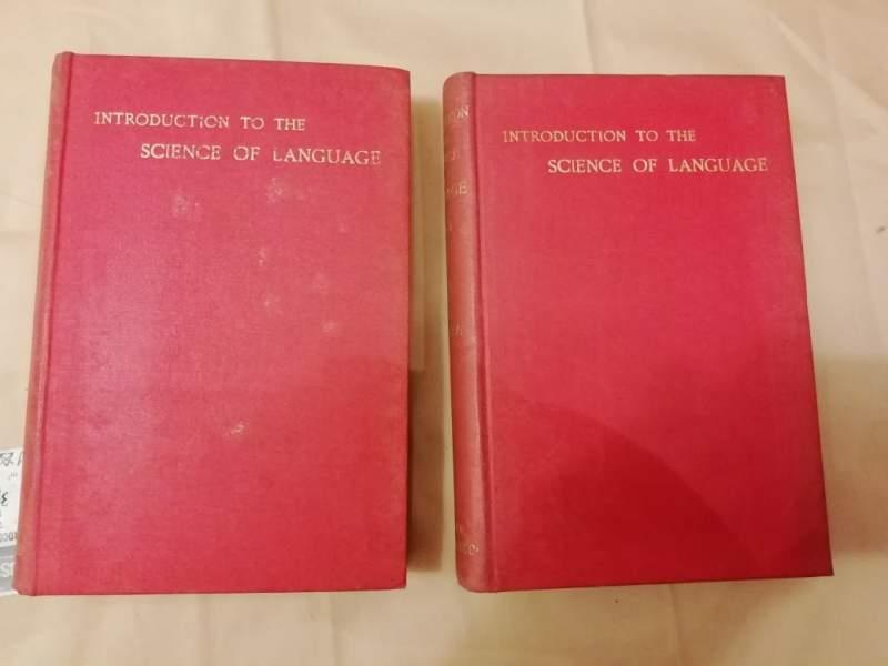 Introduction To The Science Of Language 