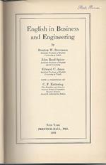 English in Business And Engineering 