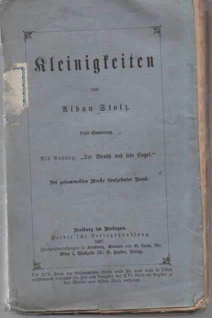 Kleingkeiten  - copertina