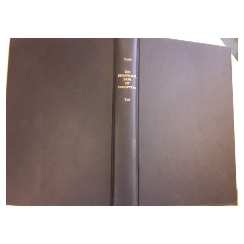 The Behavioral Basis Of Perception