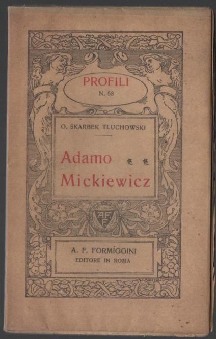 Adamo Mickiewicz  - copertina