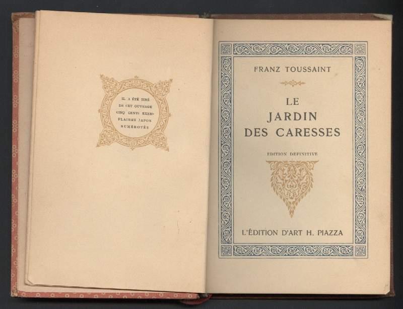 Le Jardin Des Caresses 