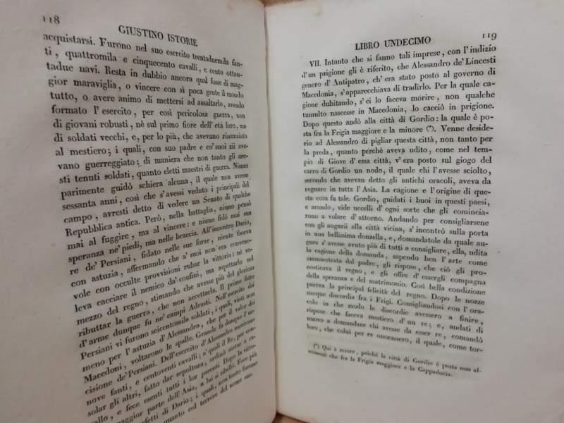 Le Istorie di Trogo Pompeo Compendiate da Giustino 