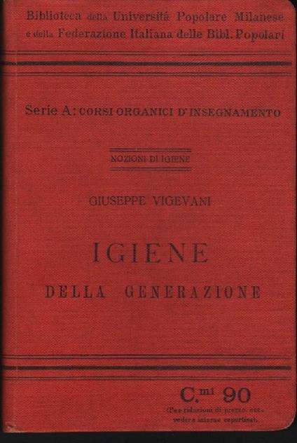 Igiene Della Generazione  - copertina