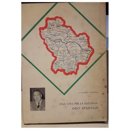 Una Vita per La Lucania:odo Spadazzi - copertina