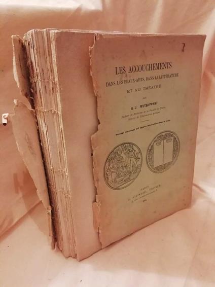 Les Accouchements Dans Les Beaux-arts, Dans La Litterature Et Au Theatre - copertina