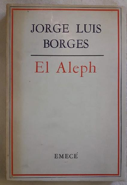 El Aleph - Jorge L. Borges - copertina