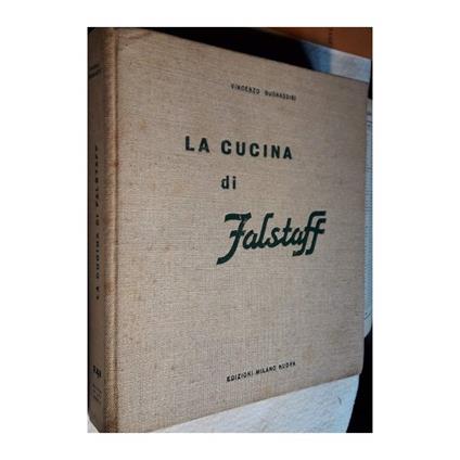La Cucina di Falstaff - Vincenzo Buonassisi - copertina