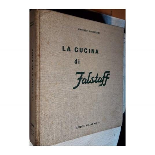 La Cucina di Falstaff - Vincenzo Buonassisi - copertina