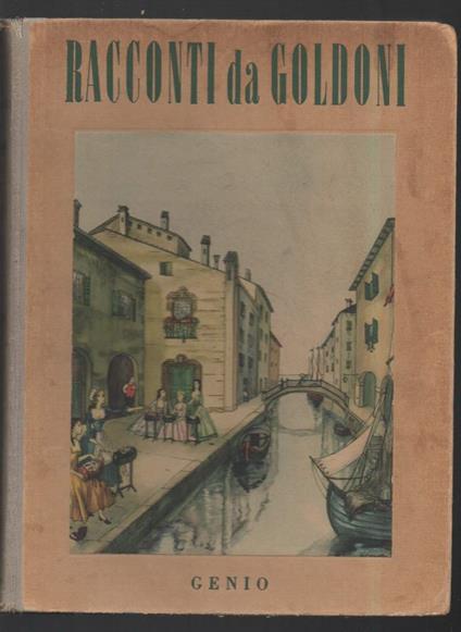 Racconti da Goldoni  - A. Cavaliere - copertina