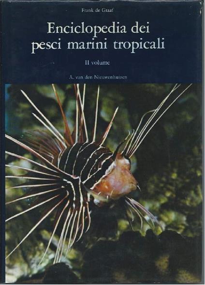 Enciclopedia Dei Pesci Marini - Frank De Graaf - copertina