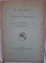 Flegias e Filippo Argenti-memoria Letta Alla R. Accademia di Archeologia , Lettere e Belle Arti di Napoli