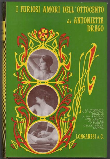 I Furiosi Amori Dell'800  - Antonietta Drago - copertina