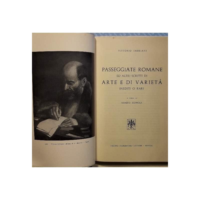 Passeggiate Romane Ed Altri Scritti di Arte e di Varietà Inediti O Rari