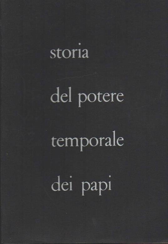 Storia Del Potere Temporale Dei Papi  - Ennio Innocenti - copertina