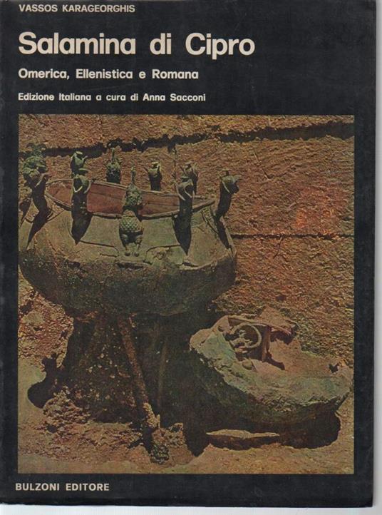 Salamina di Cipro-omerica, Ellenistica e Romana  - Vassos Karageorghis - copertina