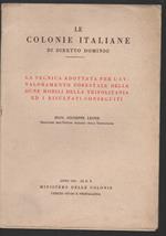 Le Colonie Italiane di Diretto Dominio 