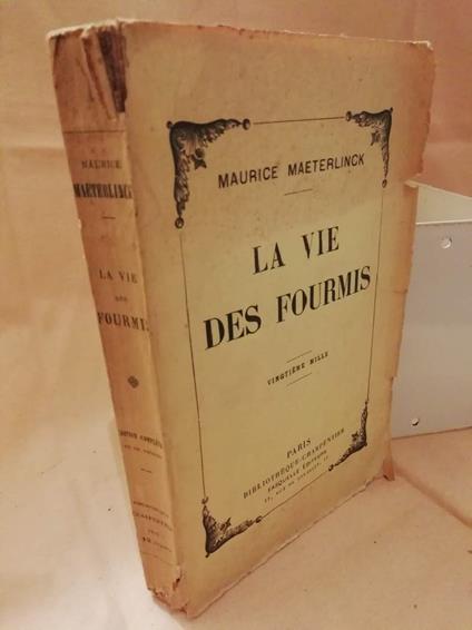 La Vie Des Fourmis  - Maurice Maeterlinck - copertina