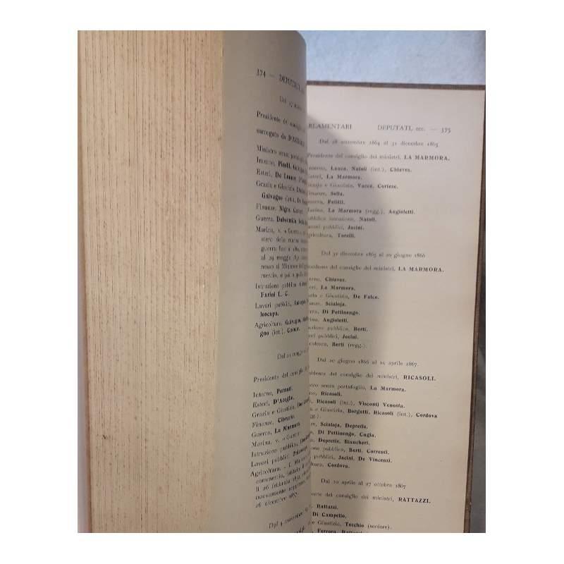Ministri Deputati e Senatori D'italia Dal 1848 Al 1922- Vol Iii P-z