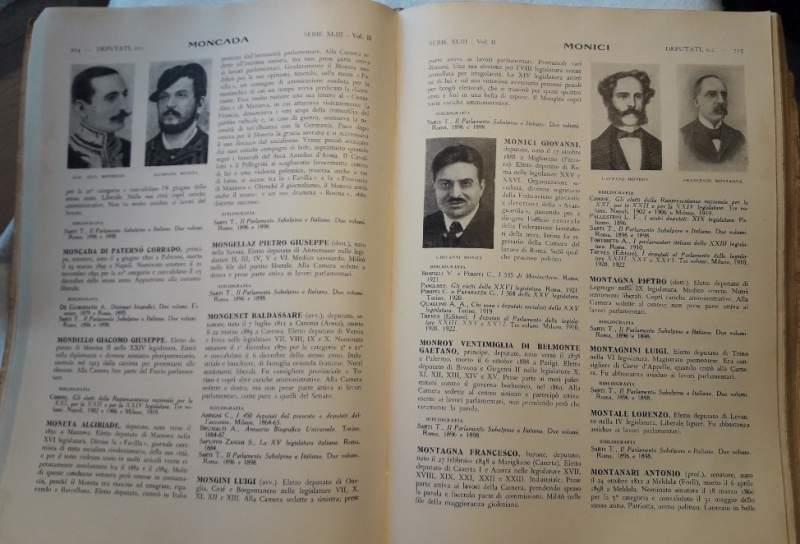 Ministri Deputati Senatori Dal 1848 Al 1922