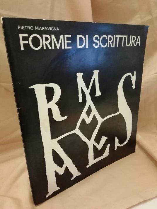 Forme di Scrittura - Pietro Maravigna - copertina