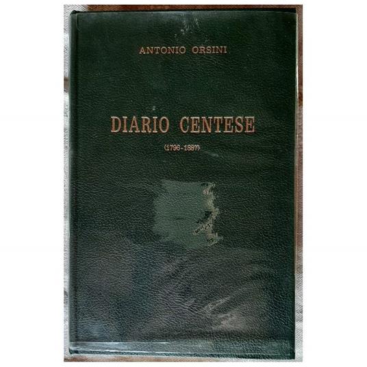 Diario Centese - Antonio Orsini - copertina