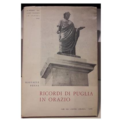 Ricordi di Puglia in Orazio - Raffaele Perna - copertina