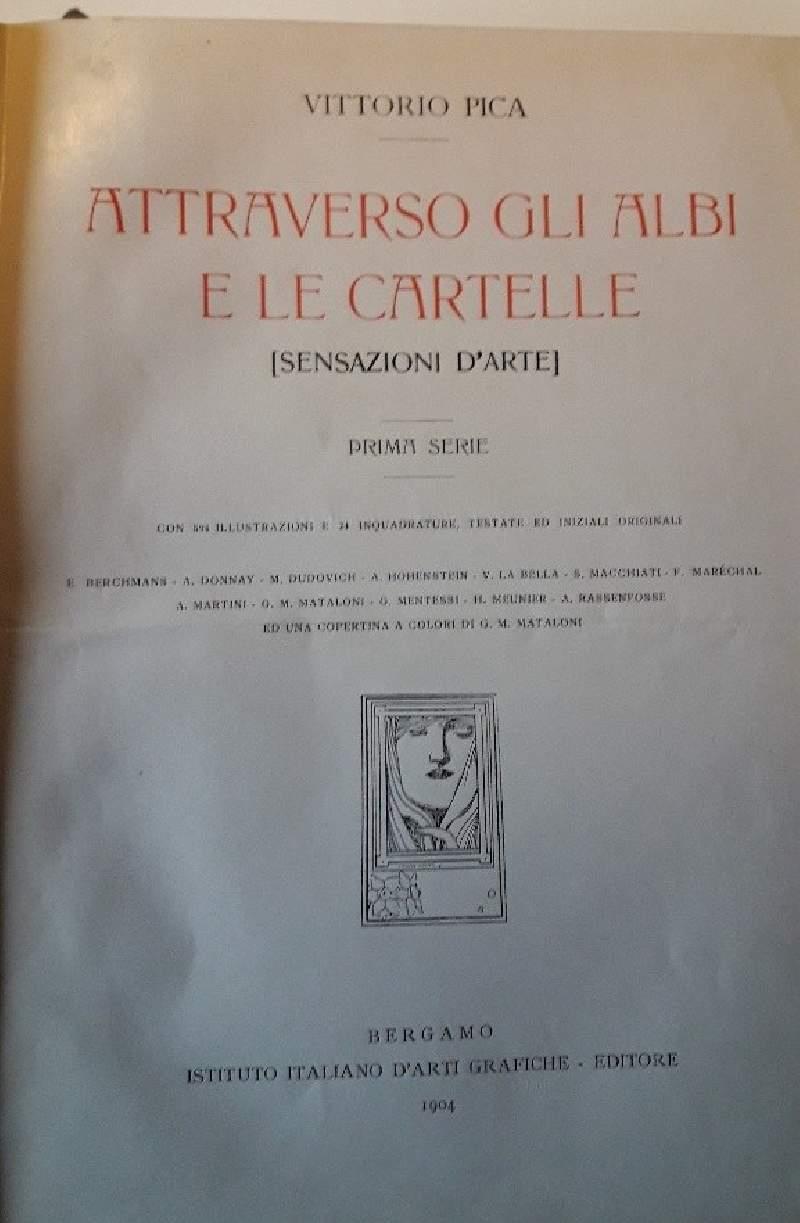 Attraverso Gli Albi e Le Cartelle(sensazioni D'arte) 4 Voll. 