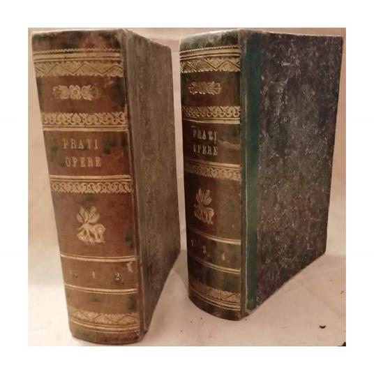 Prati-opere Varie  - Giovanni Prati - copertina