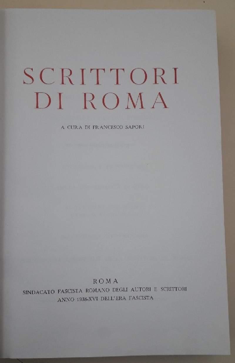 Scrittori di Roma 