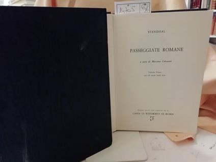 Passeggiate Romane 2 Voll .  - Stendhal - copertina