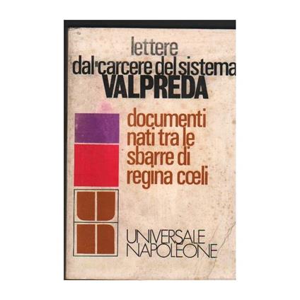 Lettere Dal Carcere Del Sistema  - Pietro Valpreda - copertina