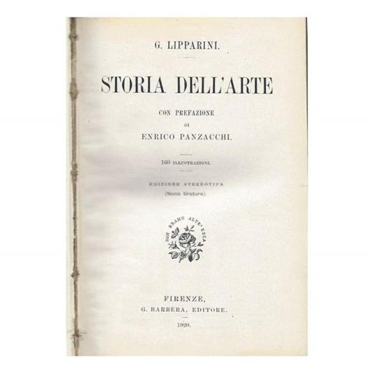 Storia Dell'arte - copertina